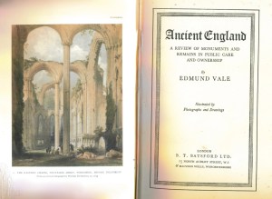 Title Page of Ancient England, by Edmund Vale, 1941