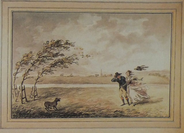 The same view "altered according to 'Despotic FASHION', The Red Book for Babworth, 1792, from Stephen Daniel's Humphry Repton, p.13