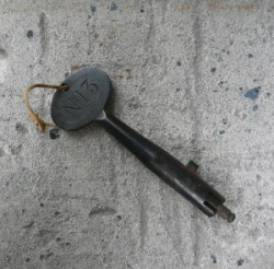 Sir John Soane’s key to the park in Lincoln’s Inn Fields (by kind permission of Sir John Soane’s Museum and Todd Longstaffe-Gowan)
