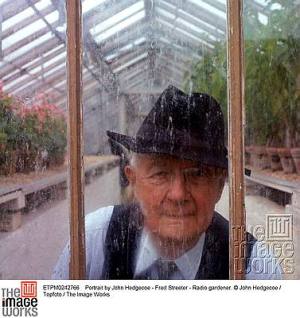 Portrait by John Hedgecoe - Fred Streeter - Radio gardener. © John Hedgecoe / Topfoto / The Image Works