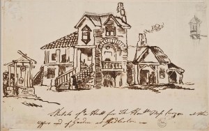 Robert Adam, Sketch of a Hutt for the Hon Miss Curzon Sir John Soane's Museum