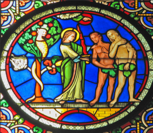 The expulsion from Eden, of Ely Cathedral image by Fr Lawrence Lew