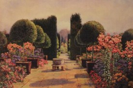 The Paved Court 1923, Edith Adie RHS Lindley Library 