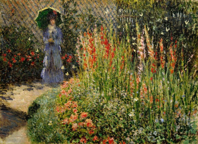 Gladioli, Claude Monet, 1876 Detroit Institute of Art