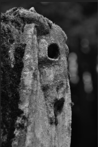 Detail from Azor's monument, St Mary's churchyard, Orchardleigh image courtesy William Bishop