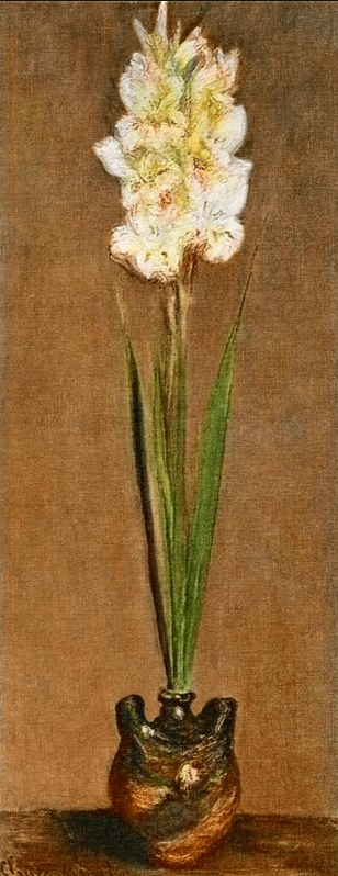 Gladiolus by Claude Monet