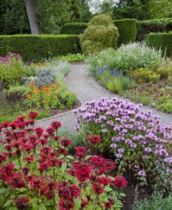 this time the Physic Garden; a traditional herb garden with medicinal plants. Picture: National Trust/Andrew Butler