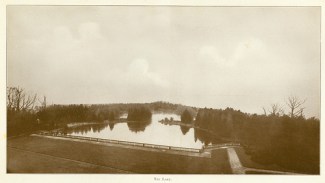 The Lake at Haggerston from the 1930 auction particulars for the estate http://rectoversoblog.com