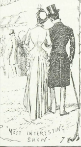 Most Interesting Show" from A Summer Rose Show.Illustrated London News, 23rd June 1884