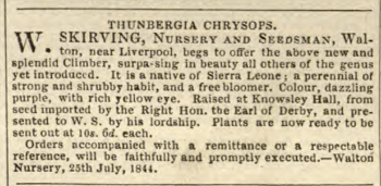 from Gardeners Chroincle August 6th 1844
