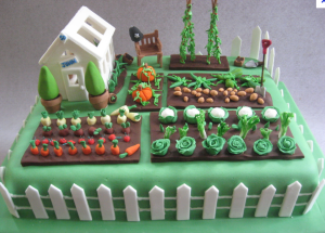 Birthday cake for a gardener http://www.cakecentral.com