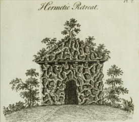 from Thomas Wright's Grotesque architecture, or, Rural amusement, first published 1767