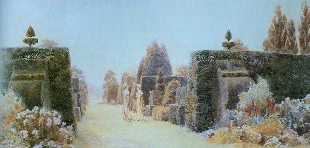 The Herabceous Border at Arley ,from George Samuel Elgood,, by Eve Eckstein 