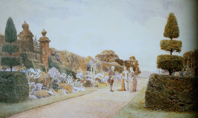 The Herbaceous Border at Arley from George Samuel Elgood,, by Eve Eckstein