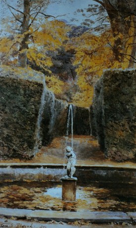 The Pool at Melbourne from George Samuel Elgood,, by Eve Eckstein