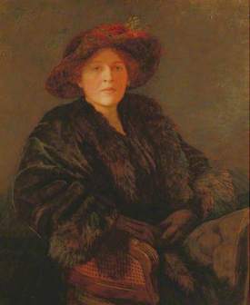Lady Dorothy D'Oyly Carte by Oswald Moser, Rye Art Gallery