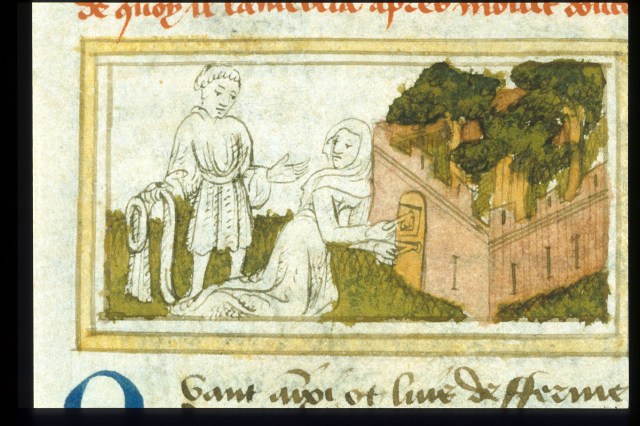 Egerton 1069 Guillaume de Lorris and Jean de Meung, Roman de la Rose France, Central (Paris); c. 1400Egerton 1069 f. 5v 