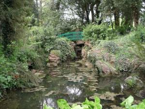 View of the stream with Pulhamite rock work. Photo by Calude Hitchings, Parks and Gardens UK