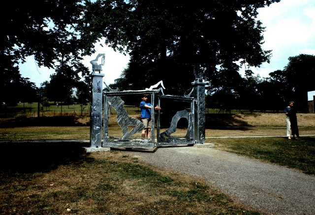 From an exhibition at Yorkshire Sculpture Park, 1984