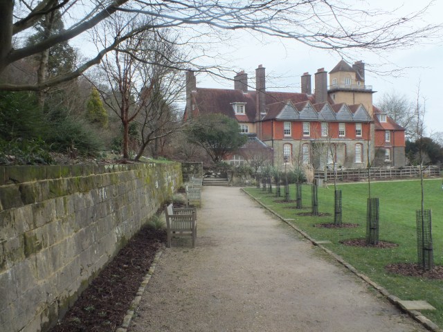 The house from the Lower Terrcae David Marsh, Feb 2014