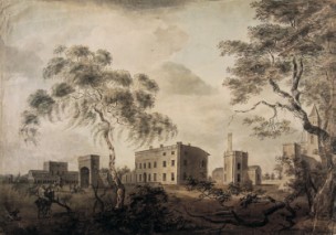 The house in the early stages of demolition, http://www.dorsetlife.co.uk/2007/10/a-lost-mansion-of-dorset/