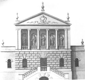 The Bagnio at Eastbury, from Vitruvius Britannicus, 1725