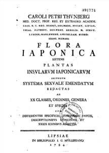 Flora Japonica from Google Books