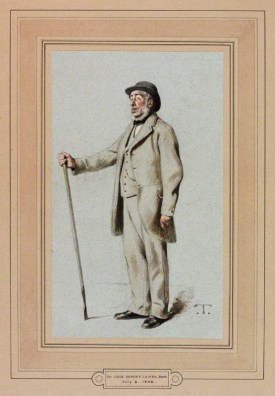 by ThÈobald Chartran ('T'), watercolour, published in Vanity Fair 8 July 1882