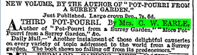 from The Times, 15th December 1900