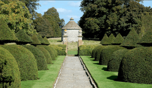 The apostle garden, looking towards the water tower prtending to be a dovecot, James Stringer, 2009, Flickr