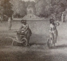 Rolling Grecian Valley, detail from Views of Stowe, 1753