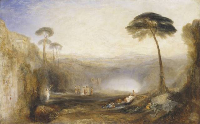 The Golden Bough exhibited 1834 Joseph Mallord William Turner 1775-1851 Presented by Robert Vernon 1847 http://www.tate.org.uk/art/work/N00371