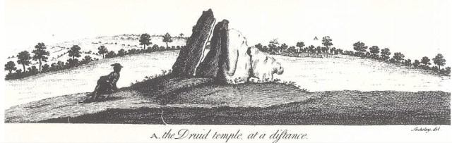 from Abury: A Temple of the British Druids, by William Stukeley, 1743