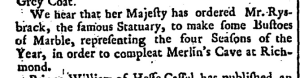 Read's Weekly Journal Or British Gazetteer (London, England), Saturday, July 3, 1736; Issue 617.