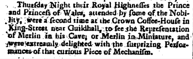 London Evening Post (London, England), June 14, 1739 - June 16, 1739