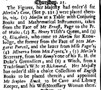 From The Gentleman's magazine, August 1735