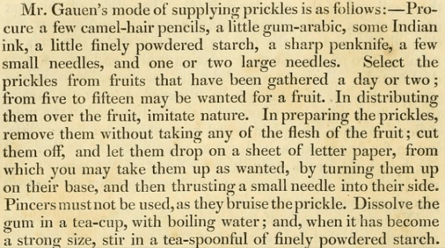 from The Gardener's Magazine, September 1827, p.38