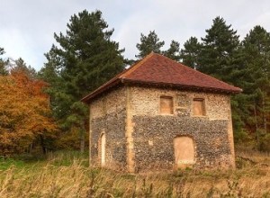 The newly restored Milden warren lodge