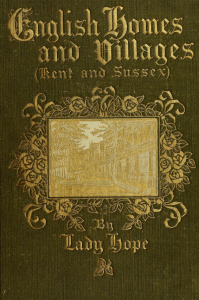 https://archive.org/stream/englishhomesvill00hope#page/n0/mode/2up