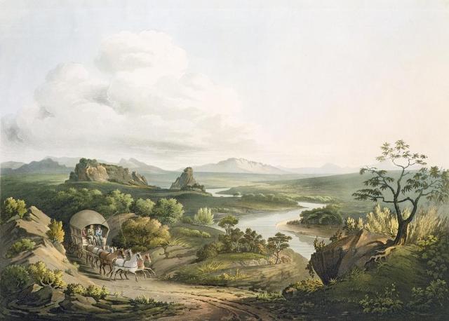 Henry Salt A View near the Roode Sand Pass at the Cape of Good Hope, GAC, published 1809