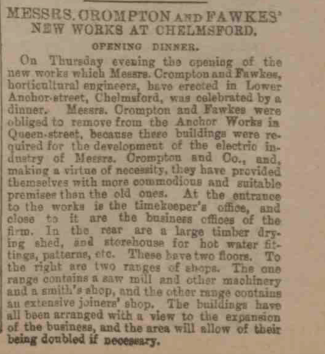 Chelmsford Chroncile, 24 January 1890