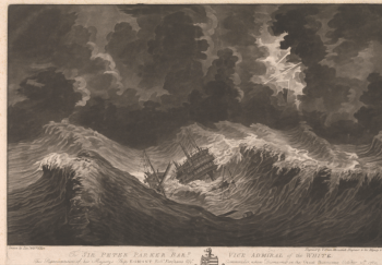 To Sir Peter Parker.... Egmont Robt Fanshawe Esqr, Commander, when dismasted in the Great Hurricane October 11th 1780 near the Island St Lucia Read more at http://collections.rmg.co.uk/collections/objects/102781.html#BRFlpfVDQ1oBdsuW.99