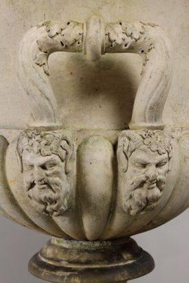 Campana Terracotta Garden Urn arabesqueantiques.co.uk