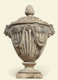 A GEORGE III ARTIFICIAL 'COADE' STONE URN FINIAL BY CROGGAN, DATED 1817, A GEORGE III ARTIFICIAL 'COADE' STONE URN FINIAL BY CROGGAN, DATED 1817. A GEORGE III ARTIFICIAL 'COADE' STONE URN FINIAL BY CROGGAN, DATED 1817. http://www.christies.com/LotFinder/lot_details.aspx?intObjectID=5825696