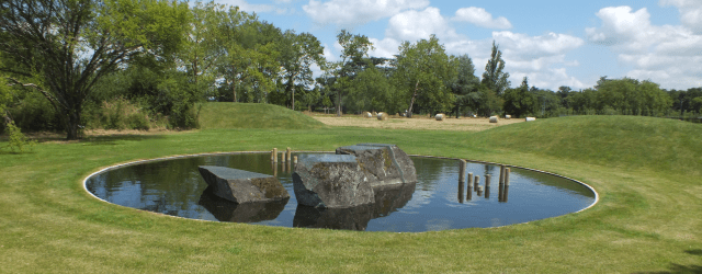 Archipelago, a contemporay Japanese garden designed by Shodo Suzuki, David Marsh, July 2013