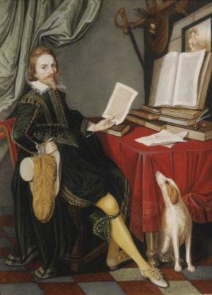 Bone, Henry Pierce; Nathaniel Bacon (1585-1627), Painter; Trinity College, University of Cambridge; http://www.artuk.org/artworks/nathaniel-bacon-15851627-painter-134668