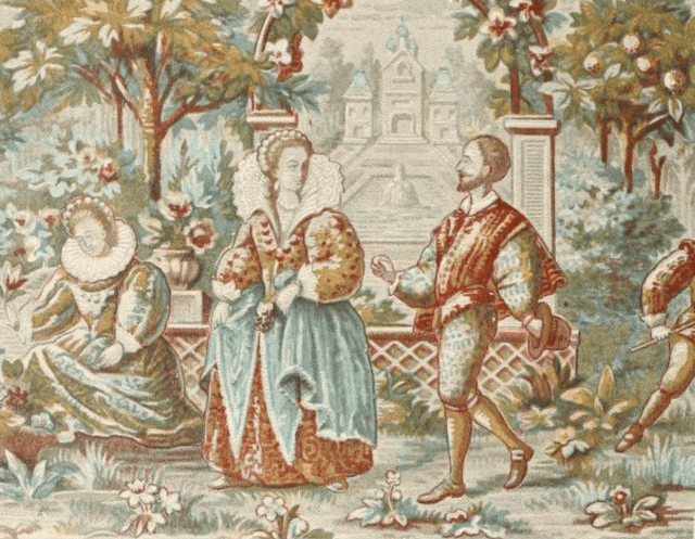 from Old time wall papers, by Kate Sanborn, Kate, 1905