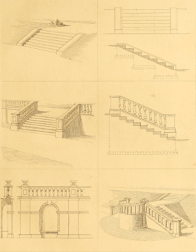 Desihns for parterres from The Art and Practice of Landscape Gardening , 1890
