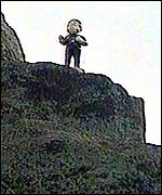 Lampy comes out of hiding from the BBC News website 1997 http://news.bbc.co.uk/2/hi/uk_news/36143.stm