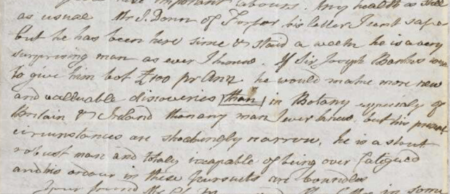 Extract from a letter from xxxx to Smith